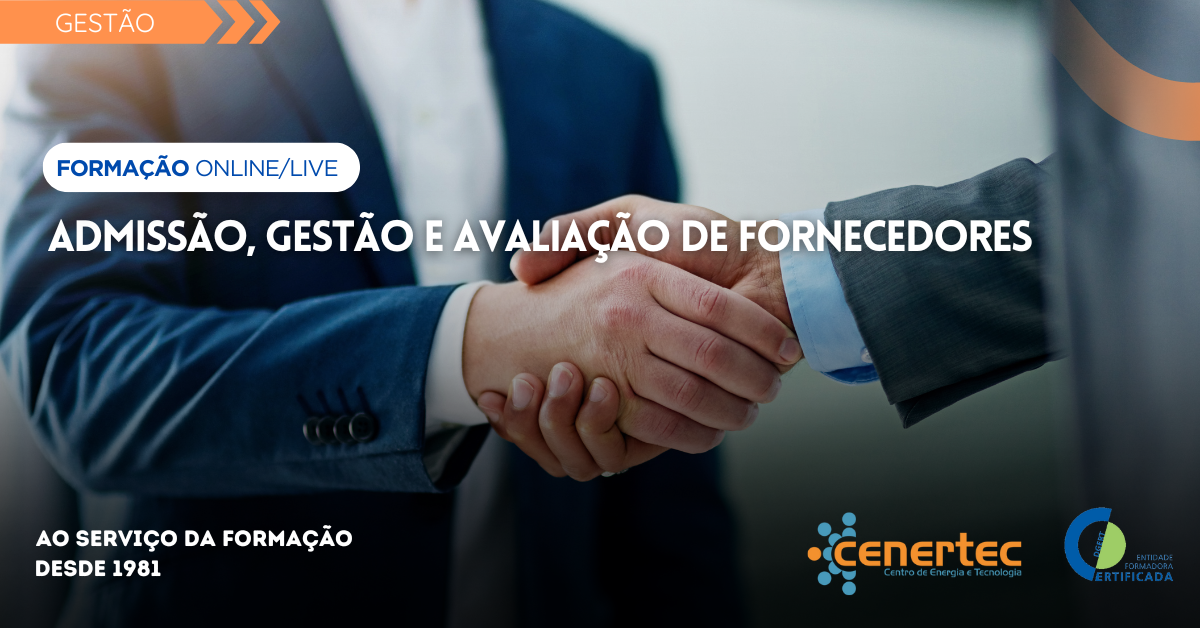 Admissão, Gestão e Avaliação de Fornecedores