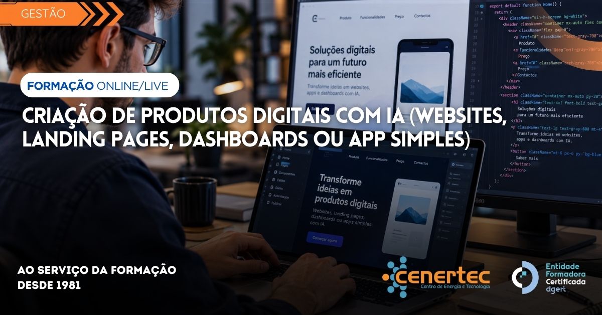 Criação de Produtos Digitais com IA (websites, landing pages, dashboards ou app simples) Thumbnail